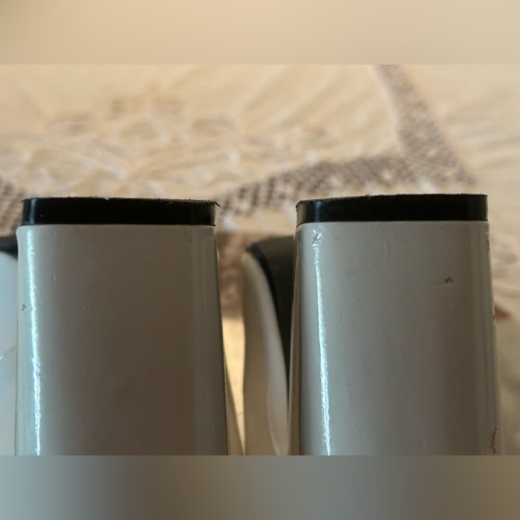 🎅🏻 VINTAGE BEST! 1980s BANANA REPUBLIC 3.25” CHUNKY HEEL PUMPS SIZE 6 - Picture 7 of 12